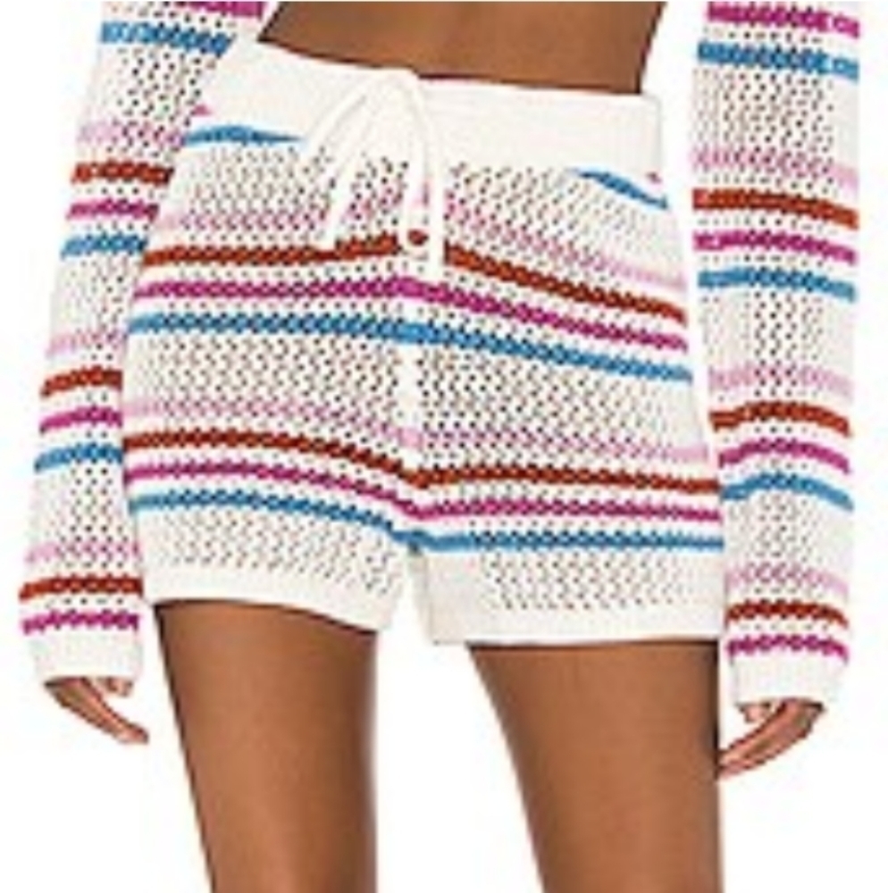 L*space On The Horizon Shorts Sea Island Stripe